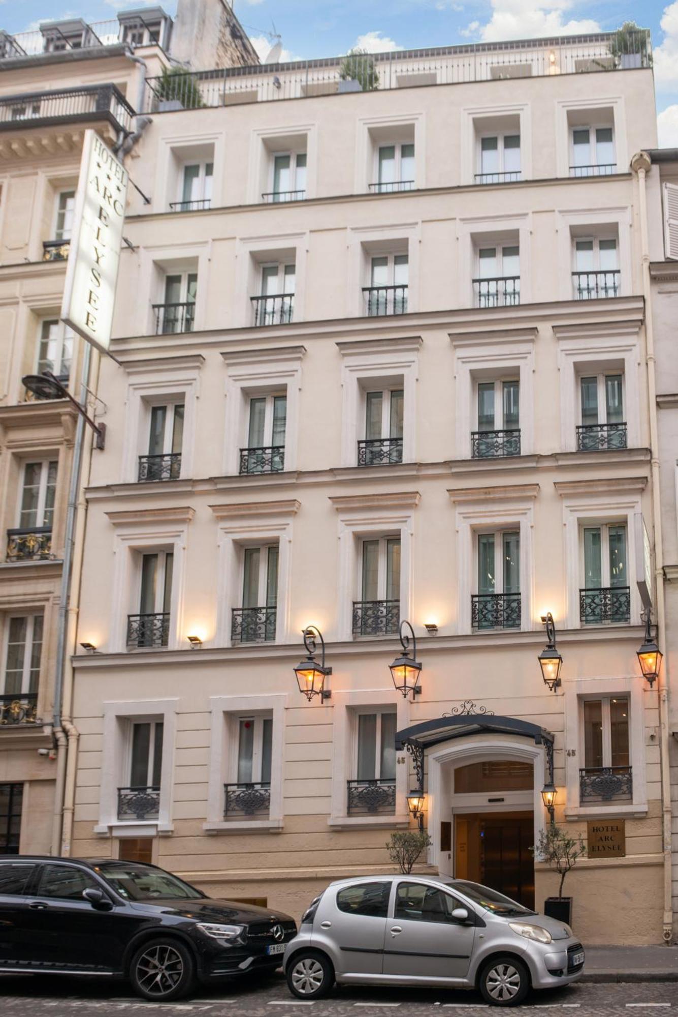 Arc Elysees Paris Eksteriør bilde